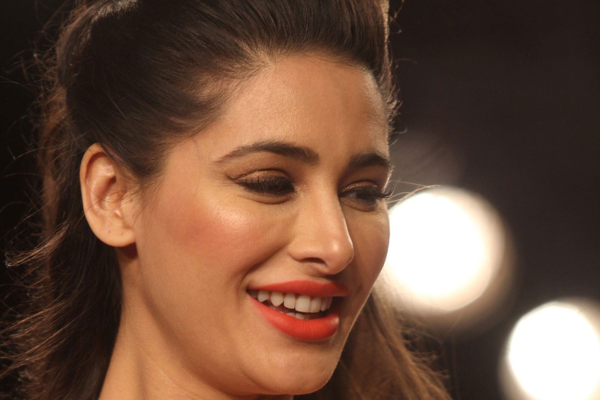 Nargis Fakhri Lips