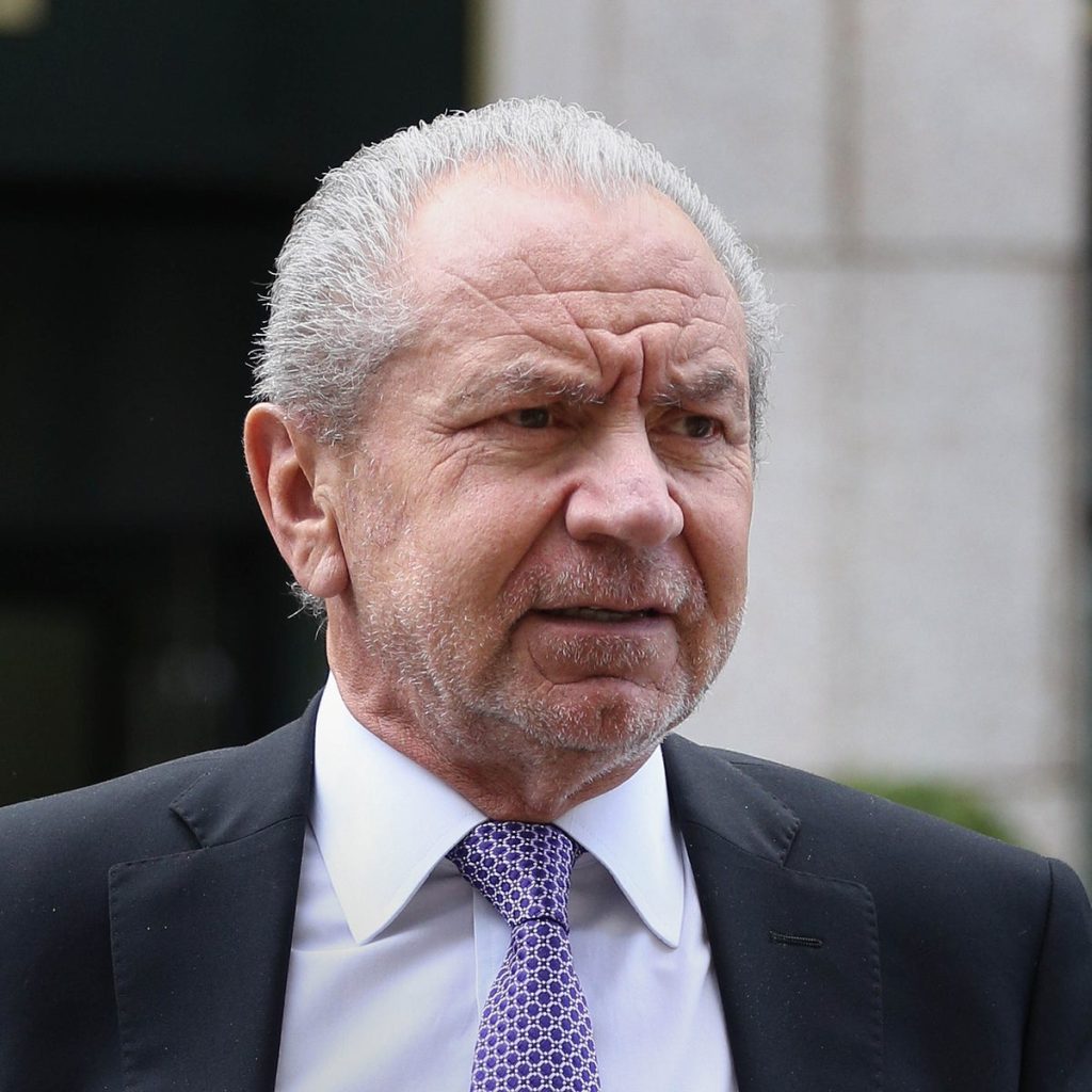 Alan Sugar Cosmetic Surgery Face